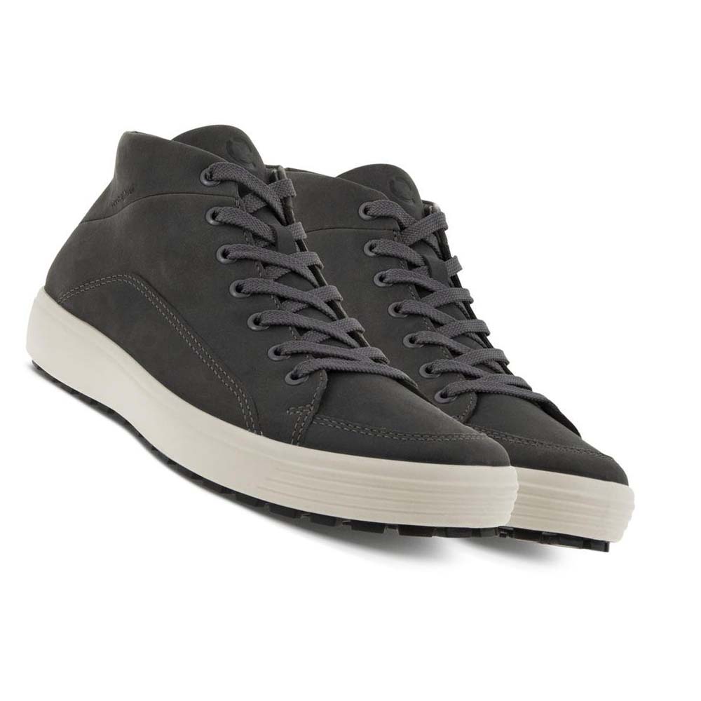 Pánské Boty Casual Ecco Soft 7 Tred Urban Černé | CZ 484VRW